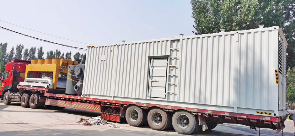 山東香蕉草莓丝瓜向日葵视频18動力800kW瓦斯發電機組啟程雲南